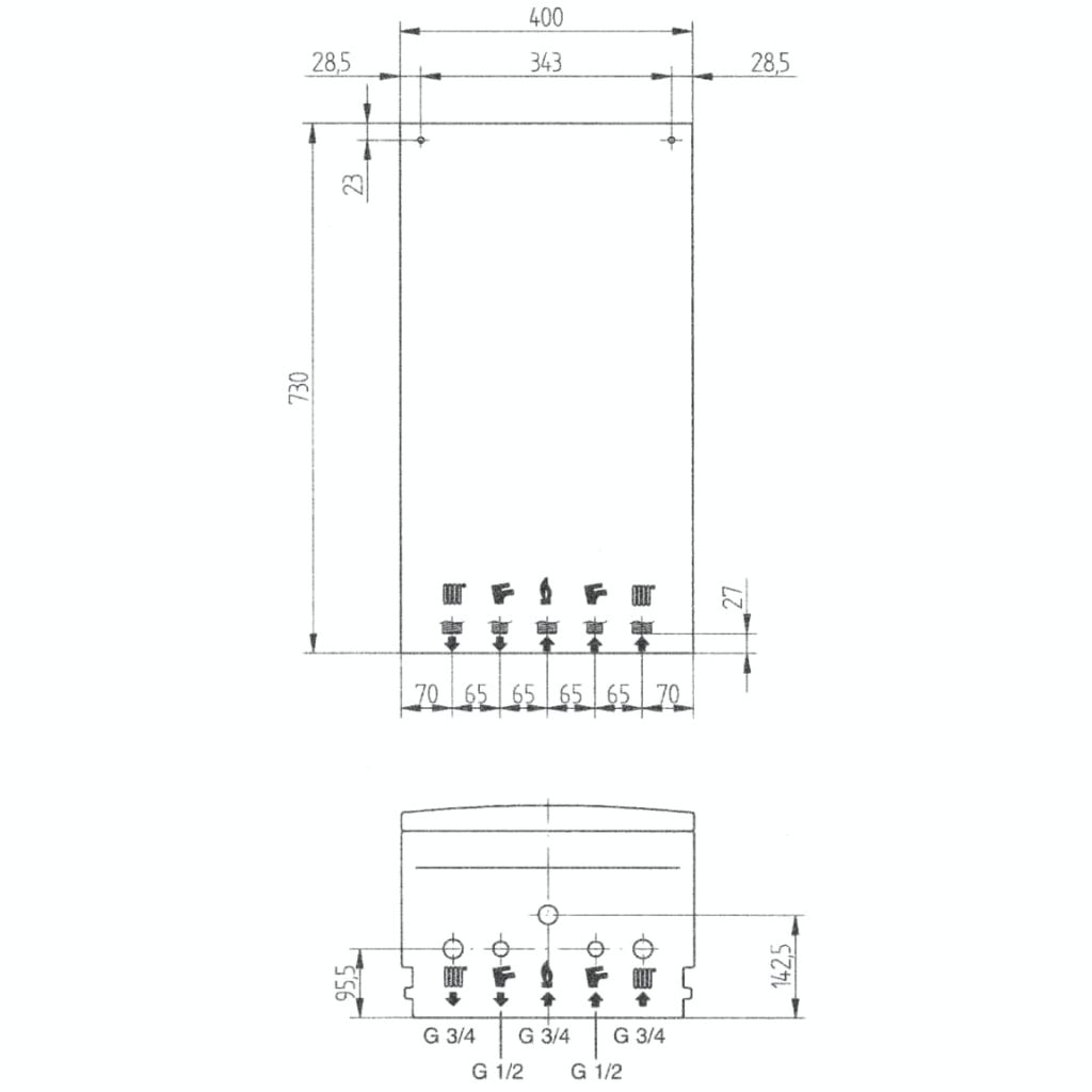 Газовый котел Baxi Eco-4s 24