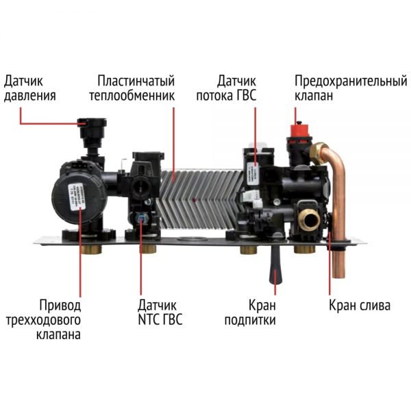 Конденсационный газовый котел Biasi RinNOVA COND PLUS M260V.2025 SM