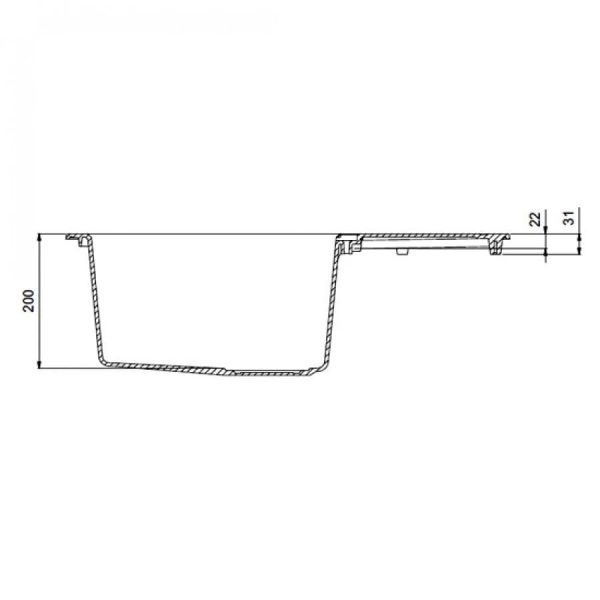 мойка Franke Sirius SID 611-62 Slim сахара