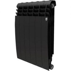 Биметаллический радиатор Royal Thermo BiLiner Noir Sable (6 секций)