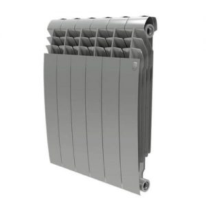 Биметаллический радиатор Royal Thermo BiLiner Silver Satin (8 секций)