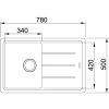 Franke Basis BFG 611-78 графит купить