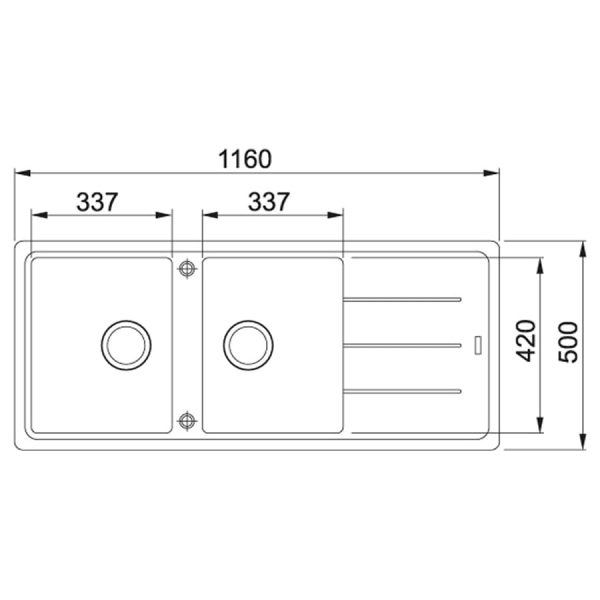 купить Franke Basis BFG 621 graphite