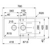 купить Franke Basis BFG 651-78 оникс