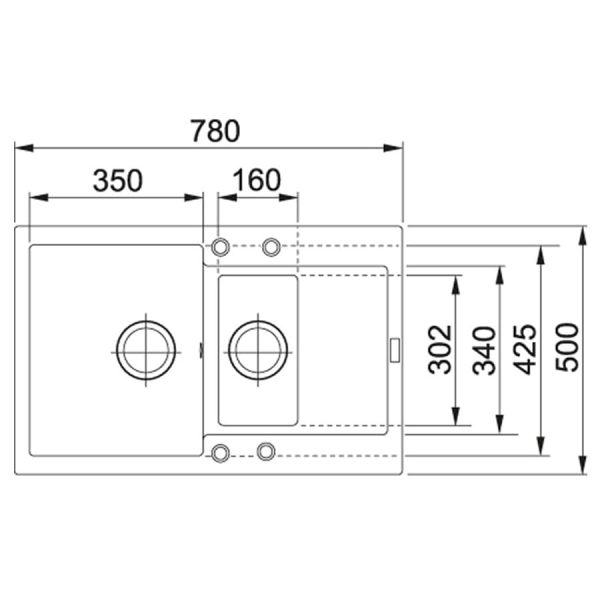 Franke Maris MRG 651-78 миндаль