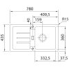 купить Franke Strata STG 614-78 миндаль