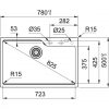 мойка на кухню Franke Urban UBG 610-78 бежевый