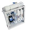 Комплект для очистки воды Aquafilter ELITE7W-GP