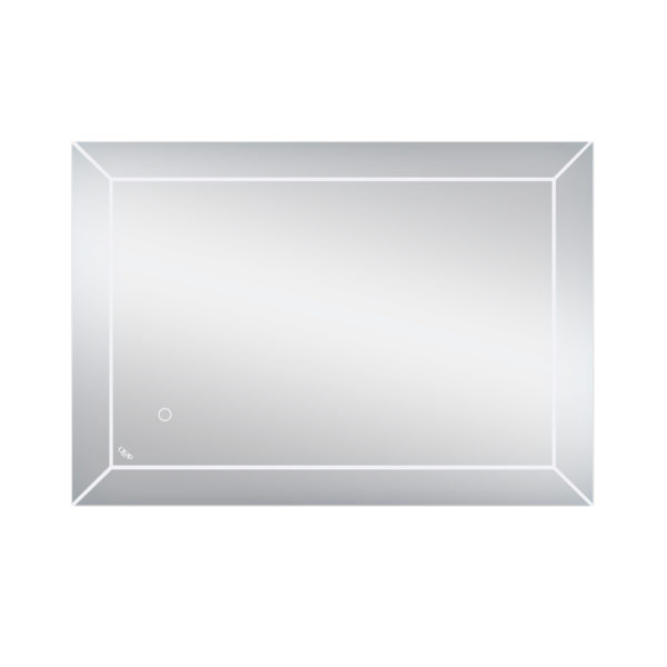 Зеркало Qtap Aries 500х700 с LED-подсветкой, Reverse QT037816015070W