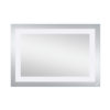 Зеркало Qtap Mideya Quadro 500х700 с LED-подсветкой, Reverse QT20781004W
