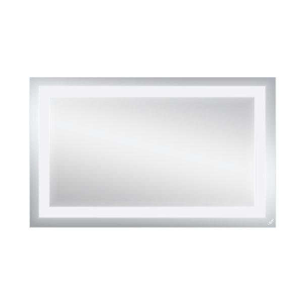 Зеркало Qtap Mideya Quadro 1000х600 с LED-подсветкой, Reverse QT2078141870100W