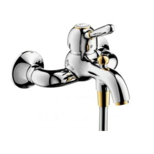 Смеситель для ванны Axor Carlton однорычажный, золото (17410300)