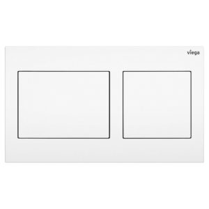 VIEGA Prevista панель смыва для унитазов Visign for Style 21 (пластик альпийский белый)