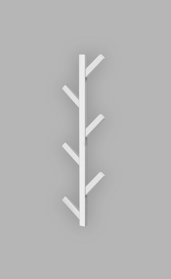 Полотенцесушитель Genesis-Aqua Albero 100 см, белый