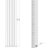 Вертикальный дизайнерский радиатор ARTTIDESIGN Terni ІІ 6/1800 чёрный мат