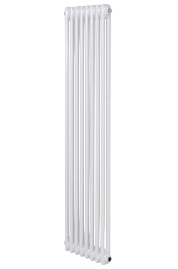 Вертикальный дизайнерский радиатор ARTTIDESIGN Bari 8/1500 белый мат