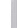 Вертикальный дизайнерский радиатор ARTTIDESIGN Rimini 6/1800 белый мат