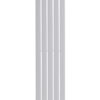 Дизайнерский вертикальный радиатор ARTTIDESIGN Livorno 5/1600 белый мат