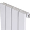 Вертикальный дизайнерский радиатор ARTTIDESIGN Terni 4/1800 белый мат