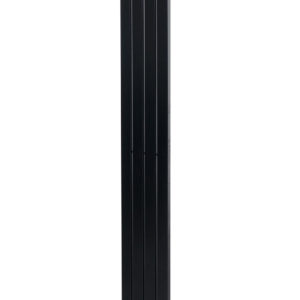Вертикальный дизайнерский радиатор ARTTIDESIGN Terni 4/1800 черный мат