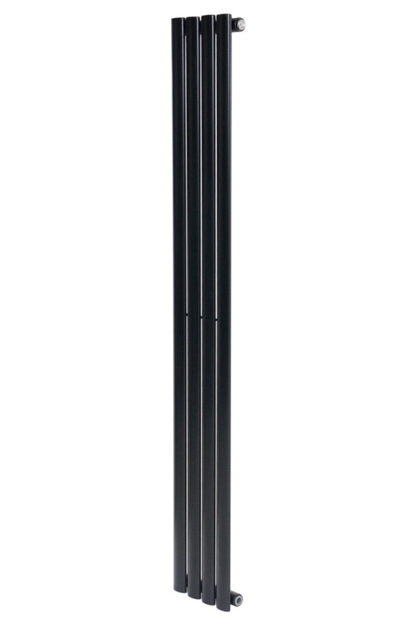 Вертикальный дизайнерский радиатор ARTTIDESIGN Rimini 4/1800 черный мат