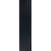 Дизайнерский вертикальный радиатор ARTTIDESIGN Livorno II 5/1800 Цвет чёрный песок