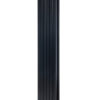 Вертикальный дизайнерский радиатор ARTTIDESIGN Terni ІІ 6/1800 черный мат