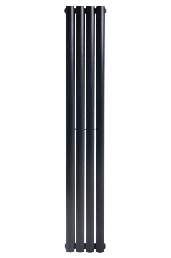 Вертикальный дизайнерский радиатор ARTTIDESIGN Rimini II 4/1800 черный песок