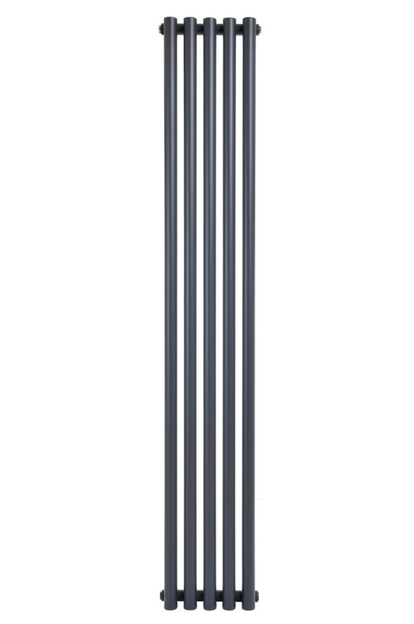 Вертикальный дизайнерский радиатор ARTTIDESIGN Matera 5/1800 серый мат