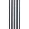 Вертикальный дизайнерский радиатор ARTTIDESIGN Matera 7/1800 серый мат