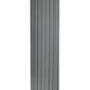 Вертикальный дизайнерский радиатор ARTTIDESIGN Livorno II 7/1600 серый мат