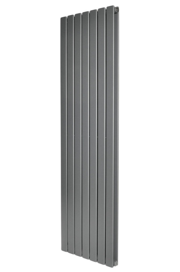 Вертикальный дизайнерский радиатор ARTTIDESIGN Livorno II 7/1600 серый мат