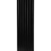 Вертикальный дизайнерский радиатор ARTTIDESIGN Livorno II 7/1800 черный мат