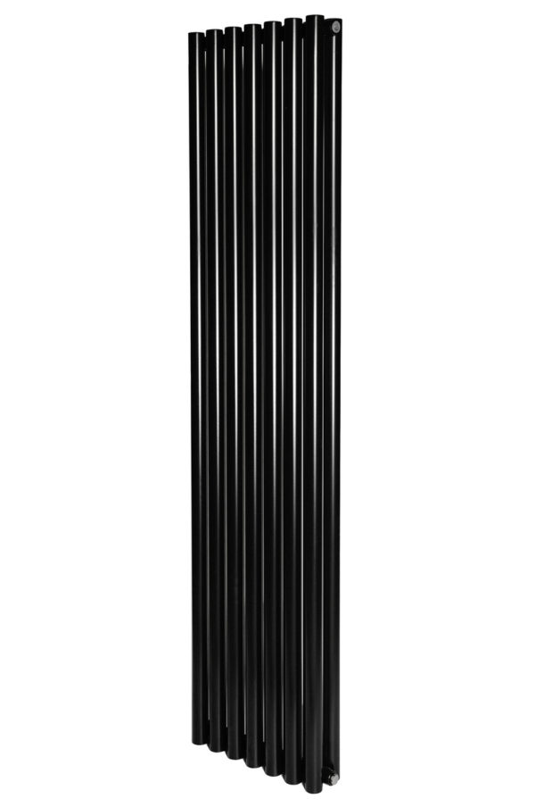 Вертикальный дизайнерский радиатор ARTTIDESIGN Matera II 7/1800 черный песок