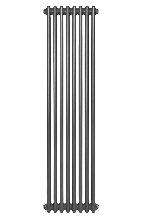 Вертикальный дизайнерский радиатор ARTTIDESIGN Bari 8/1800 серый мат