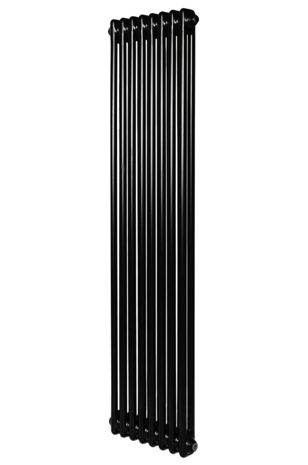Вертикальный дизайнерский радиатор ARTTIDESIGN Bari 8/1800 черный мат