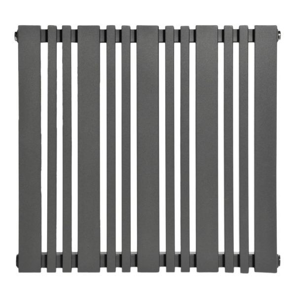 Горизонтальный дизайнерский радиатор ARTTIDESIGN Lucca 13/550 серый мат