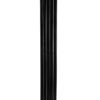 Вертикальный дизайнерский радиатор ARTTIDESIGN Livorno 5/1800 чёрный мат