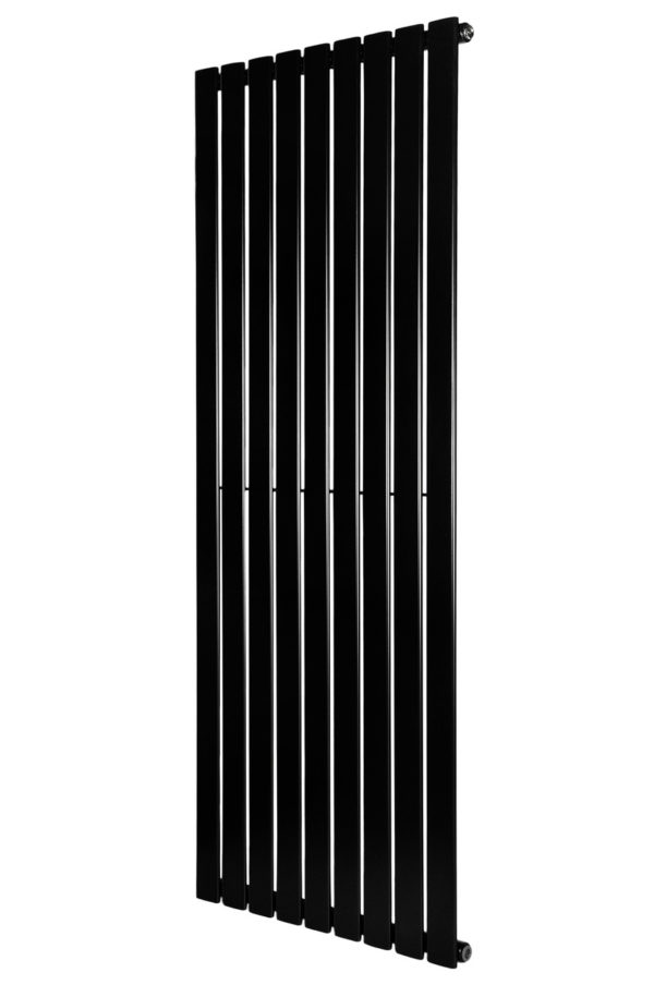 Вертикальный дизайнерский радиатор ARTTIDESIGN Livorno 9/1800 чёрный мат