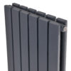 Горизонтальный дизайнерский радиатор ARTTIDESIGN Terni ІІ G 14/600 серый мат