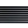 Горизонтальный дизайнерский радиатор ARTTIDESIGN Livorno II G 8/600 чёрный мат