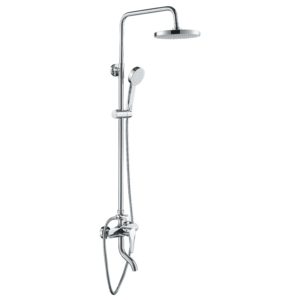 RJ TULIP система душевая (смеситель для ванны, верхний и ручной душ)