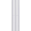 Вертикальный дизайнерский радиатор ARTTIDESIGN Lucca 7/1800 Цвет белый матовый