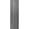 Вертикальный дизайнерский радиатор ARTTIDESIGN Bari II 8/1800 черный матовый