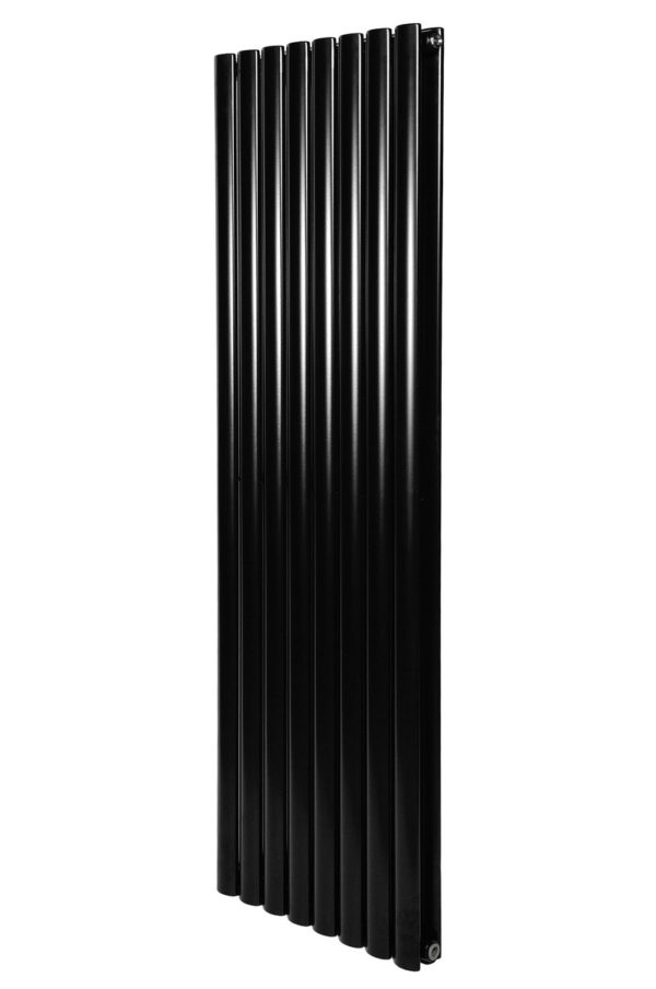 Вертикальный дизайнерский радиатор ARTTIDESIGN Rimini II 8/1500 черный матовый