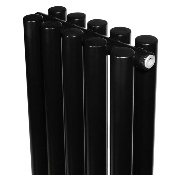 Вертикальный дизайнерский радиатор ARTTIDESIGN Matera II 5/1800 черный матовый