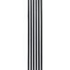 Вертикальный дизайнерский радиатор ARTTIDESIGN Bari 6/1800 черный мат
