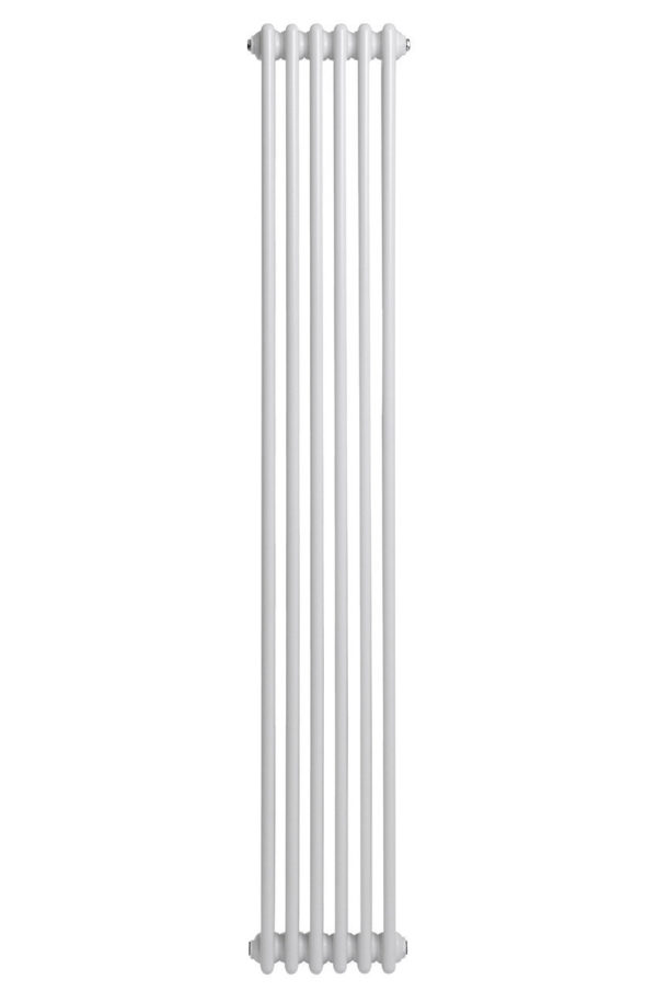 Вертикальный дизайнерский радиатор ARTTIDESIGN Bari 6/1800 белый мат