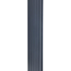 Вертикальный дизайнерский радиатор ARTTIDESIGN Terni II 6/1800/354/50 серый
