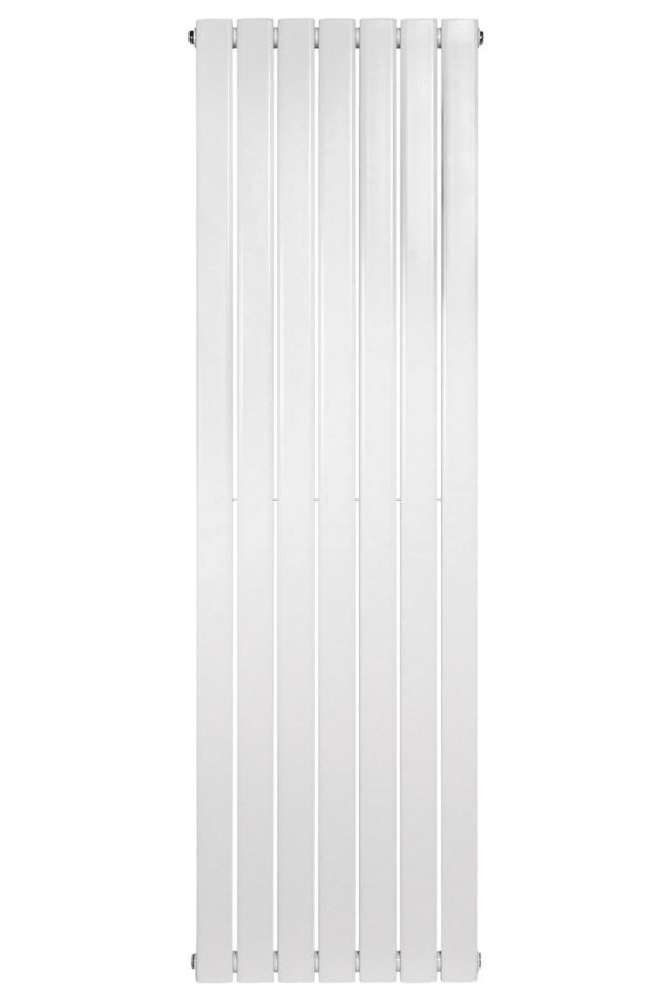 Вертикальный дизайнерский радиатор ARTTIDESIGN Livorno II 7/1800/476/50 белый матовый